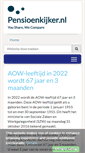 Mobile Screenshot of pensioenkijker.nl